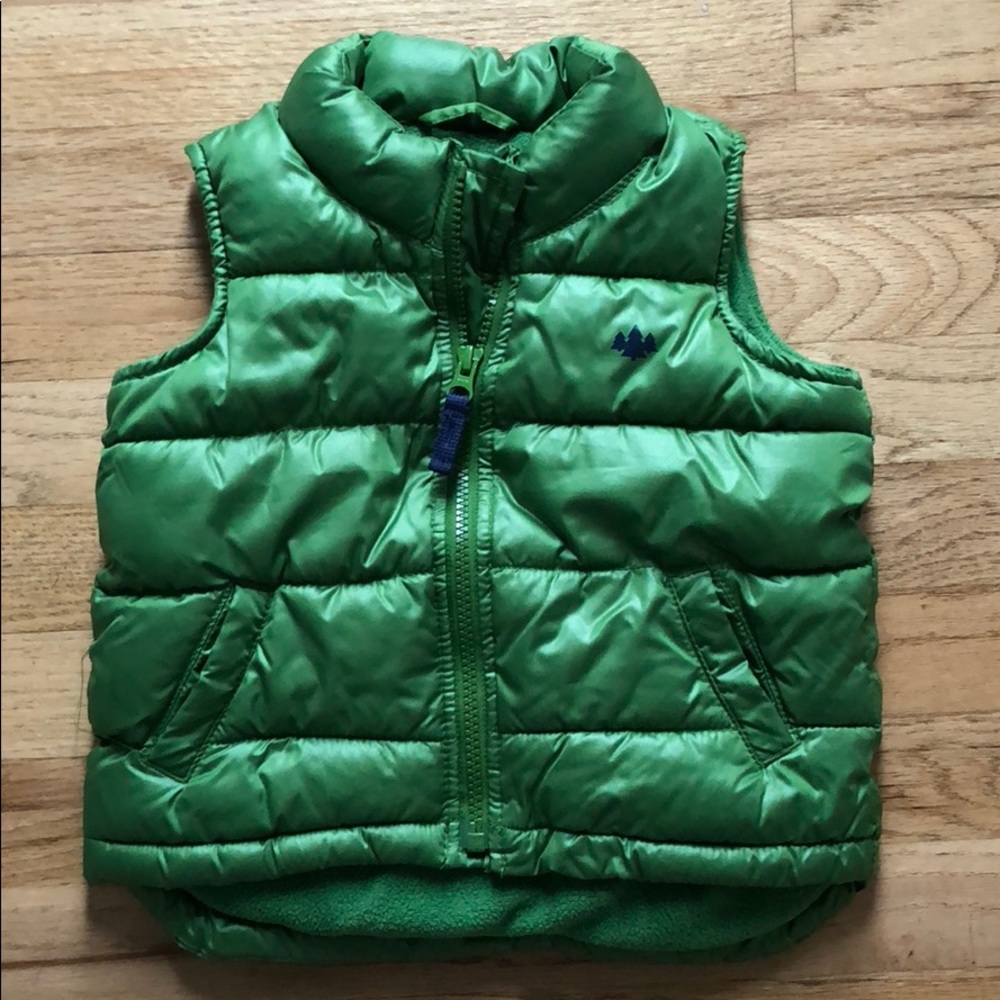 Old Navy Fleece Lined Puffer Vest